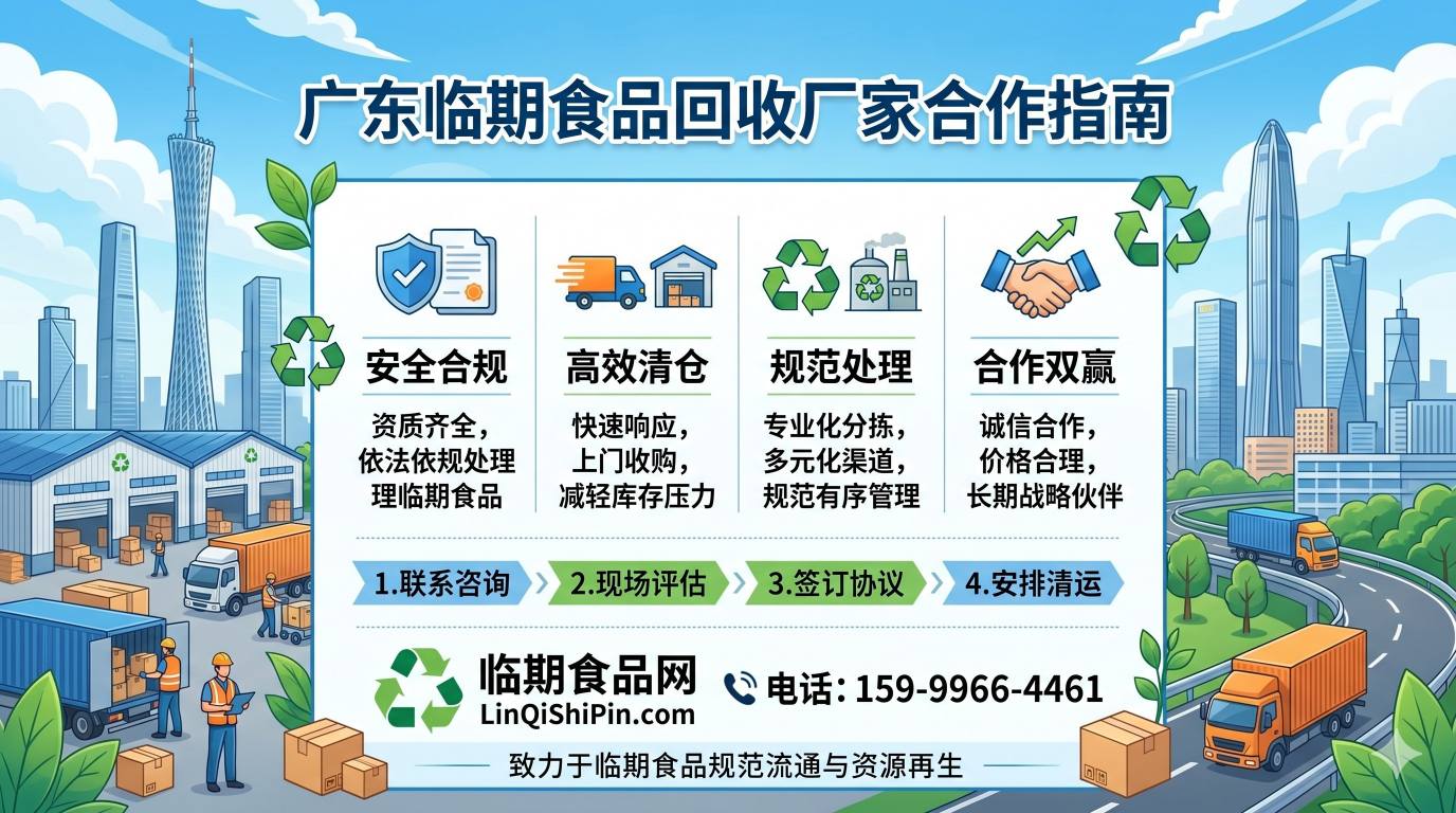 广东临期食品回收公司哪家靠谱？