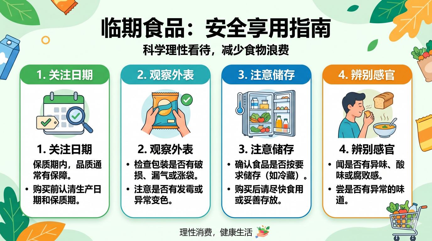 临期食品能吃吗？安全食用指南