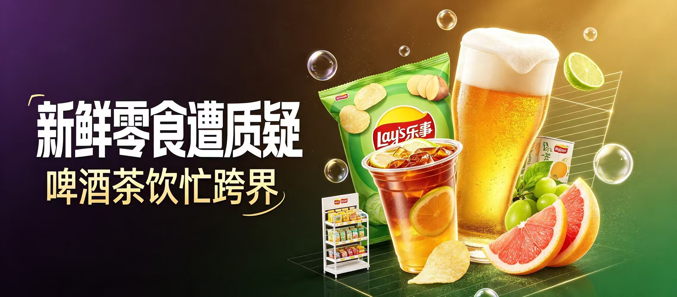 新鲜零食遭质疑，啤酒茶饮忙跨界——七月零食饮料行业观察