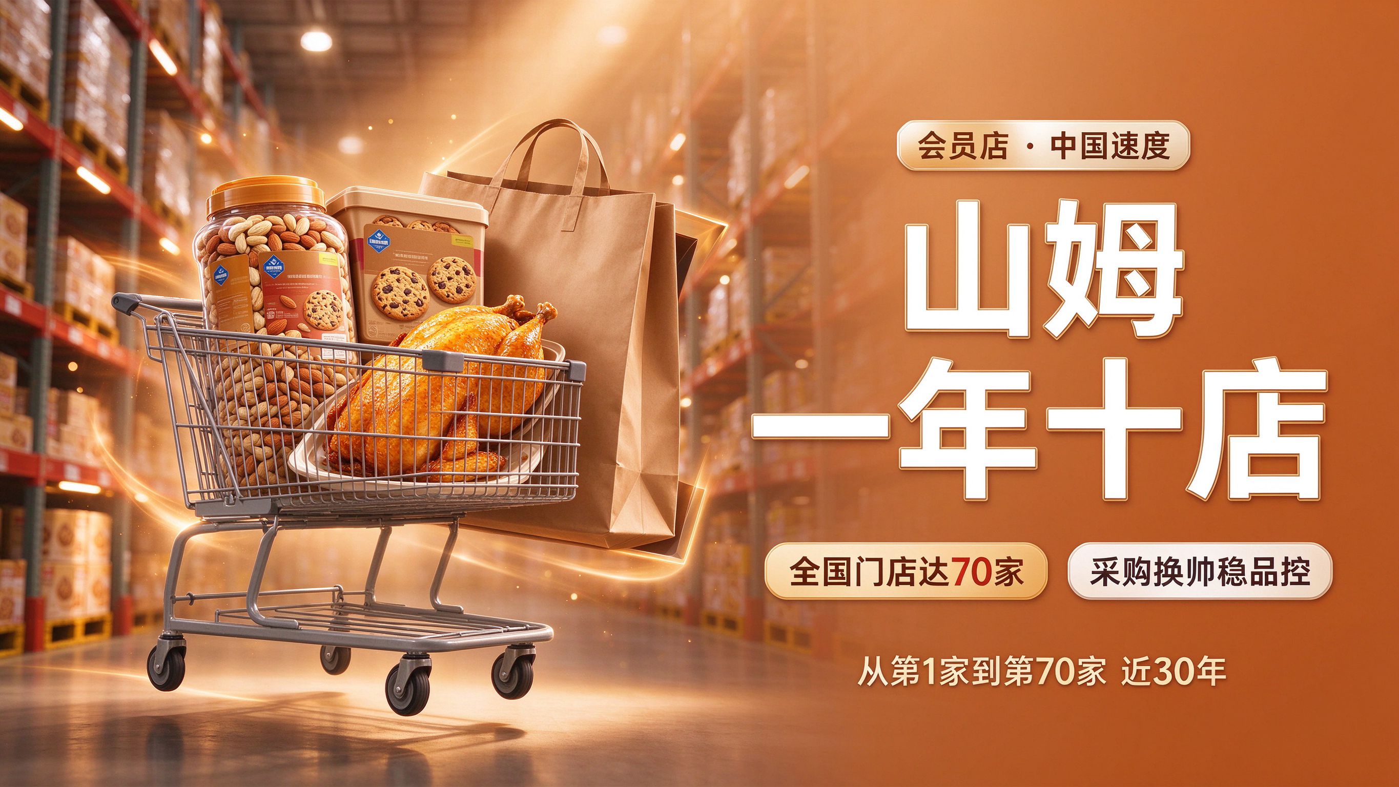 山姆第70店落地江阴：一年十店的“中国速度”与采购换帅背后的隐忧