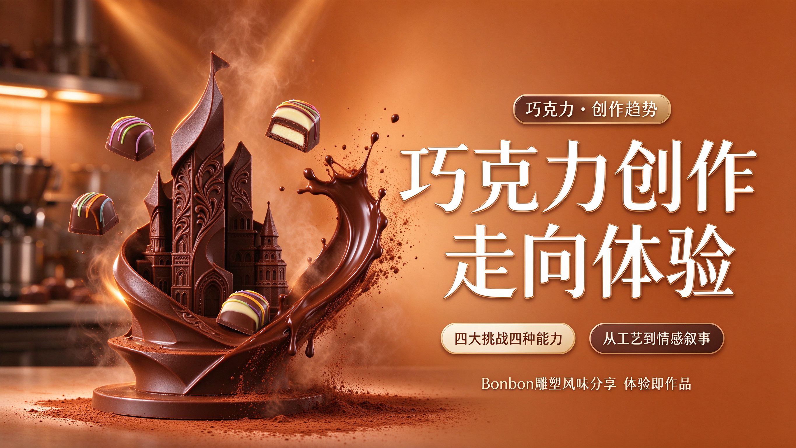 巧克力创作的下一站：从“作品”走向“体验”